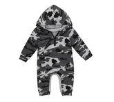 Camo Romper  Newborn to 2T - Boys Cotton Romper Outfit.